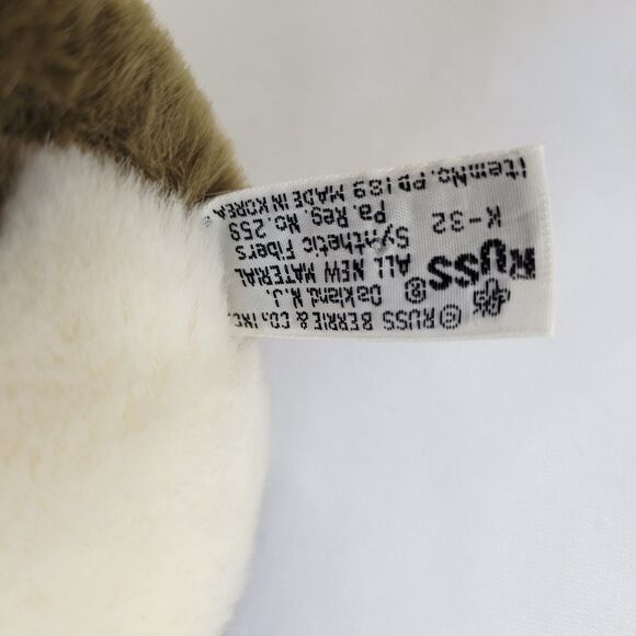 Vtg Russ Berrie Cuddles Brown Koala Bear Plush Paul Sebastian Stuffed Animal Toy - Picture 11 of 12